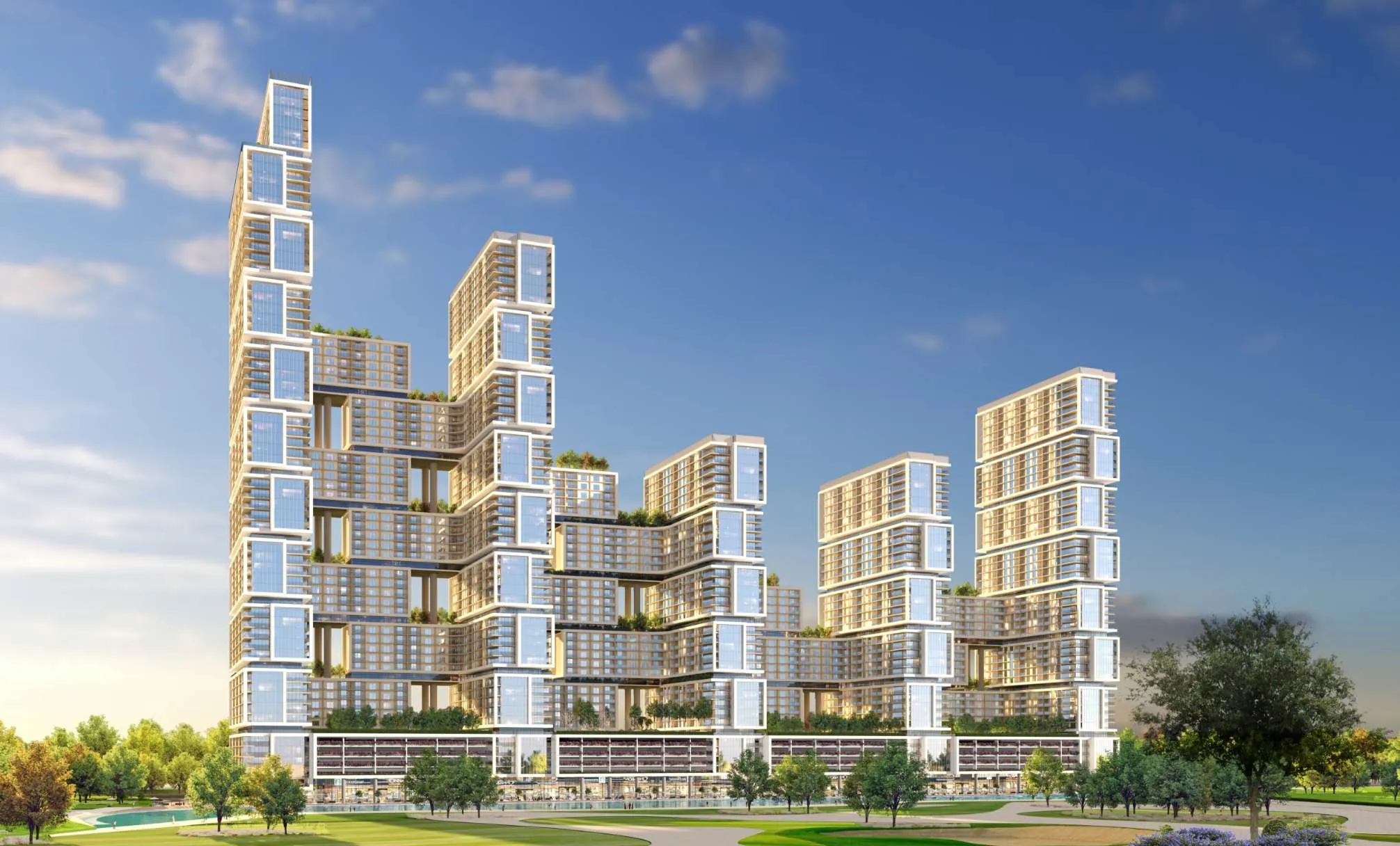 Sobha One – Luxury Residences with Golf Course and Waterfront Views in Dubai